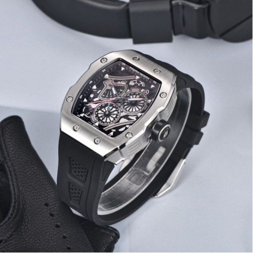 Годинник чоловічий Pagani Design PD-YS012 Silver-Black-0